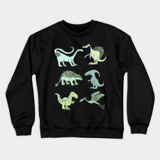 Happy dinosaur Crewneck Sweatshirt